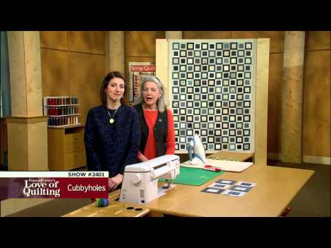 Love of Quilting - Episode 2401 Preview - Cubbyholes