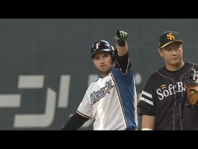 【6回裏】昨夜の勢い止まらず ファイターズ・レアード勝ち越しタイムリー!!! 2015/9/23 F-H