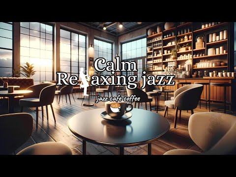 Soft Relaxational Jazz Music, Cozy Cafe Ambience ☕ Calm Jazz for Focus, Work, and Relaxation! 🎷📚☕