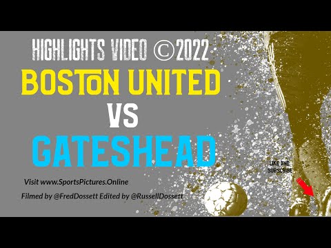 Boston United Vs Gateshead 19-03-22