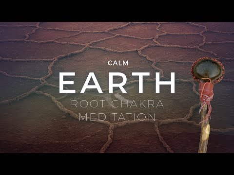 Earth - Root Chakra Meditation - Balancing Energy, Grounding Shaman Drumming