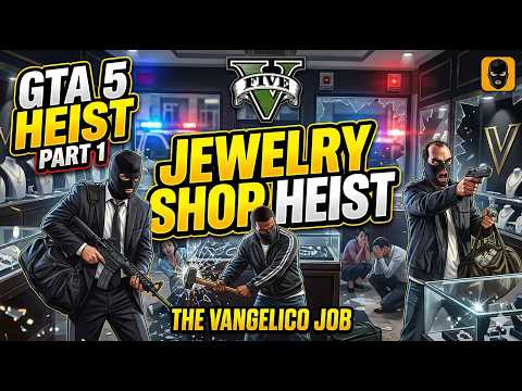 Planning the Ultimate Robbery | GTA 5: JEWELRY SHOP HEIST (PART 1)   |GTA 5 Heist Gameplay |