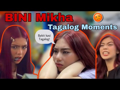 BINI Mikha Tagalog Moments (Bakit kasi Tagalog!)