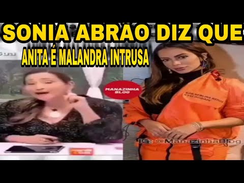 🔴POLEMICO, Sonia Abrão Faz Críticas a Anita ! 08/03/2019