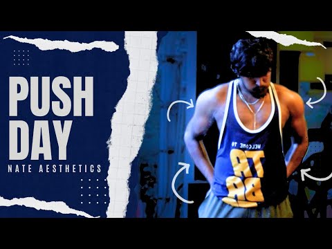 PUSH DAY week 2 -  Nate Aesthetics