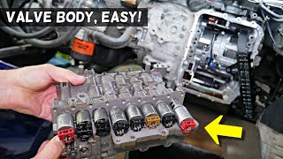 HYUNDAI TRANSMISSION VALVE BODY REPLACEMENT REMOVAL SONATA ELANTRA SANTA FE TUCSON VELOSTER ACCENT