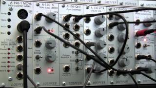Video thumbnail for Doepfer A196 PLL- Experiments with the Phase Locked Loop- Basic Patching Pt. 2 "PLL Arabesque" Intro by Raul's World of Synths
