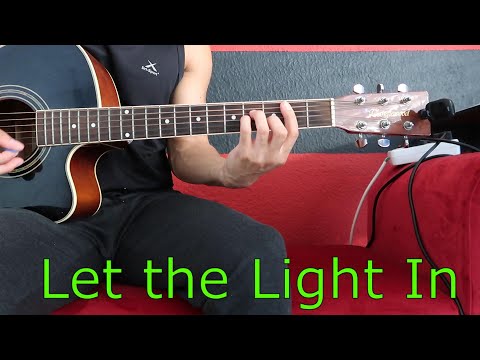 Lana Del Rey - Let the Light In  (ft. Father John Misty) EASY Guitar Lesson