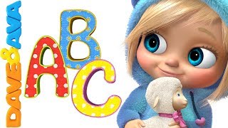 🚂 ABC Song | ABC Songs for Kids | Nursery Rhymes and Kids Songs from Dave and Ava🚂