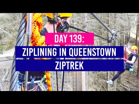 DAY 139 🌲 EcoZip Zipline Tour - Queenstown - New Zealand Travel
