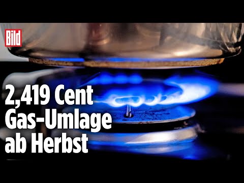 Heizkosten-Schock durch Gas-Umlage: Millionen Kunden betroffen