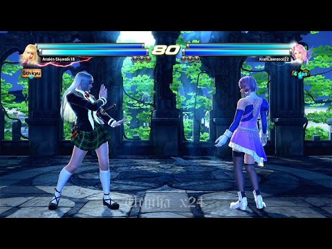 L7 46_4 Lili y Asuka ( Uchiha x24 ) Vs Alisa y Jaycee (KraftLawrence22) - Tekken Tag 2 Online PS3