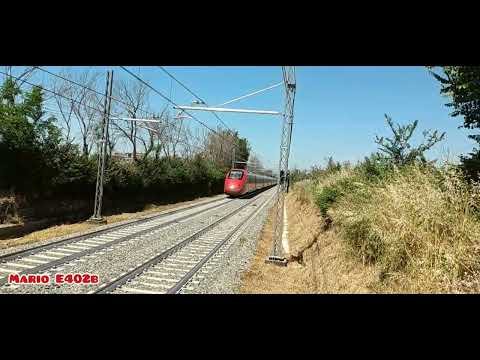 Esp. freccia rossa 9588 etr500.037 nella nuova livrea da Reggio Calabria a Torino Porta Nuova