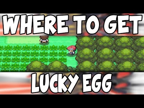 How to get a Lucky Egg on Pokemon Platinum!