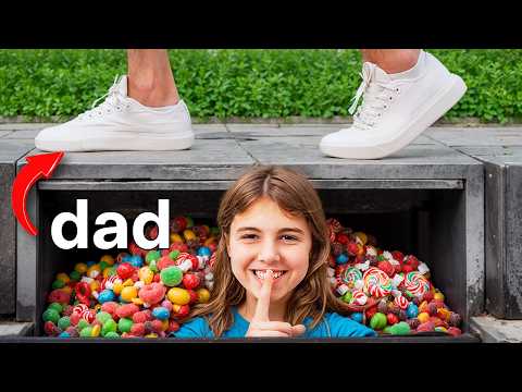 We Hid From My Dad for 24 Hours!