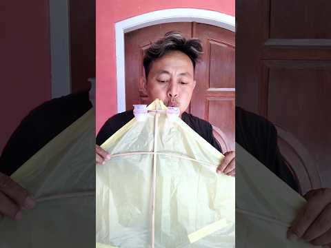 SENDAREN SAWANGAN MERPATI DARI BOTOL YAKUl #anaklayangan #layangan #viral #diycrafts