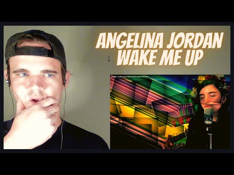 AMERICAN REACTS TO Angelina Jordan sings Wake Me Up April 2018 Avicii!