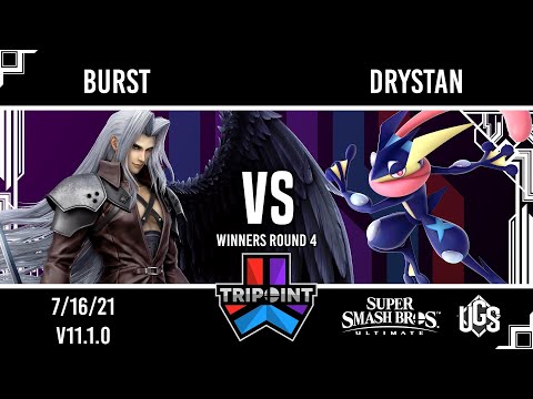 Tripoint Smash 105 - Winners Round 4 - Burst(Sephiroth) Vs. Drystan(Greninja)