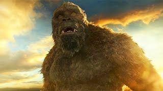 Godzilla Attacks Kong - Ocean Battle Scene - Godzilla vs. Kong (2021) Movie Clip HD