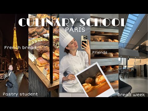 CULINARY SCHOOL VLOG| pastry student, bread week, sourdough, a day in my life, university,