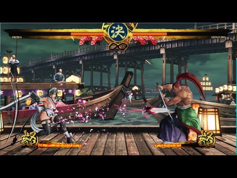 Samurai Shodown - Iroha VS Genjuro