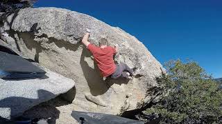 Video thumbnail of Lower NRA, V5. Black Mountain