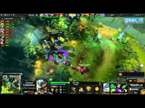 Rat in the Dark vs RoX KIS Game 2  RaidCall EMS One Summer DOTA 2 Cup #1 - TobiWan