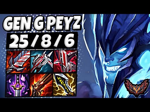 Draven vs Ezreal ADC [ Gen G Peyz ] Patch 14.15 Korea Grandmaster ✅