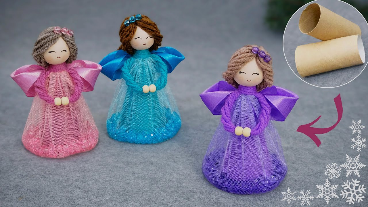 They are beautiful!😍Wonderful ANGELS - A great gift for the Christmas🎄Easy and simple❄️