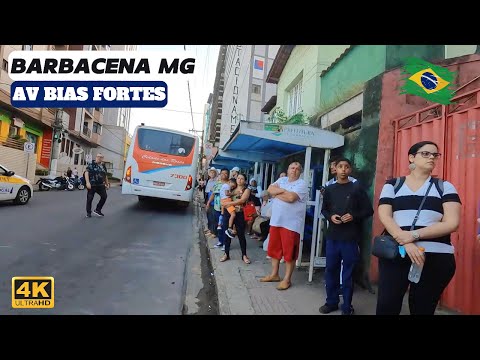 Barbacena, Av Bias Fortes, Centro,  MG  |  Brazil Walking Tour 2024