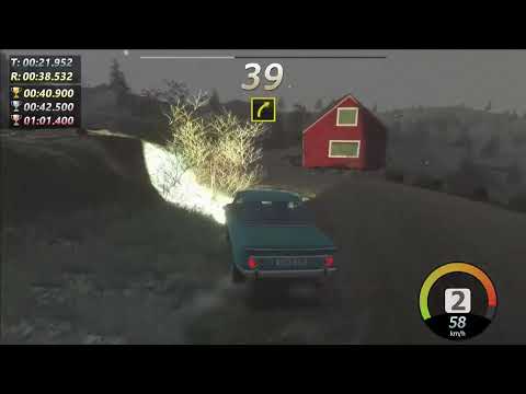 PS5 - Rally Arcade Classics [Licence A2-06 - Time: 0:38.064]