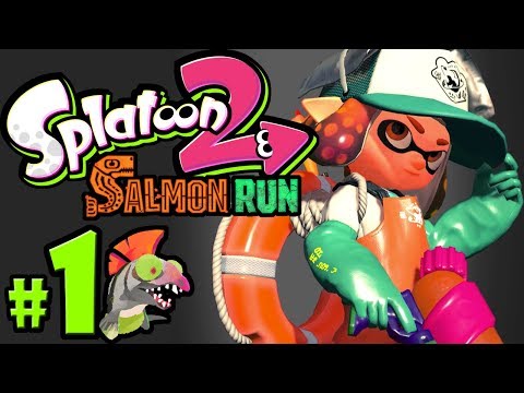 Splatoon 2 ~ Salmon Run PART 1 - Nintendo Switch Gameplay Walkthrough - Mr. Grizz’s Boss Rush