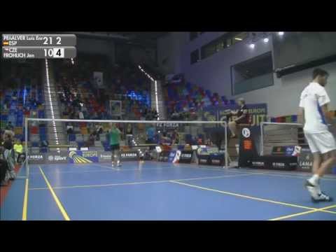 Luís Enrique Peñalver vs Jan Frohlich (MS, Qualifying) - 2015 Czech International