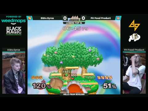EGtv.Syrox (Fox) vs. FH | FoodProduct (ICs) | SSBM LT16 | FI2