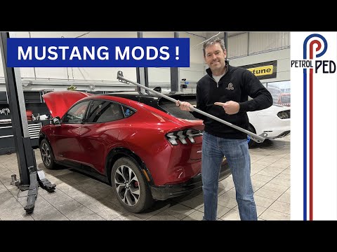 Fitting Steeda mods to my Mustang Mach-E at Hendy Performance | 4K