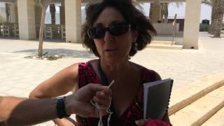 Is Israel safe to visit? Tour guide Elad Tzur interviewing tourists during Gaza operation  rockets