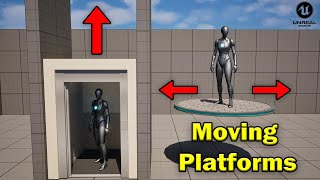 Moving Platform / Elevator Lift | Unreal Engine 5