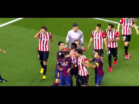 Las peleas de Messi,Neymar, Suarez