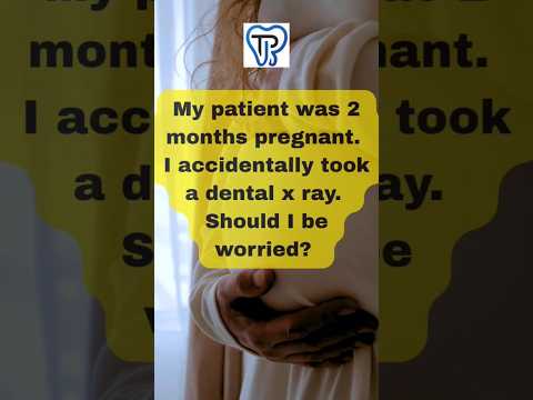 Dental X-ray in Pregnancy #toothpracto #pregnancy #dentalxray #rvg #clinicaldentistry
