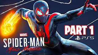 Spider Man: Miles Morales PS5 Gameplay Walkthrough, Part 1!
