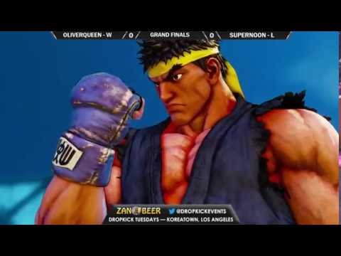 Grand Finals: OliverQueen (Ryu) vs Supernoon (R. Mika) – Dropkick Tuesdays, 11-22-16