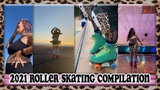 One year of roller skating videos! 2021 Roller Skating Reel/TikTok Compilation