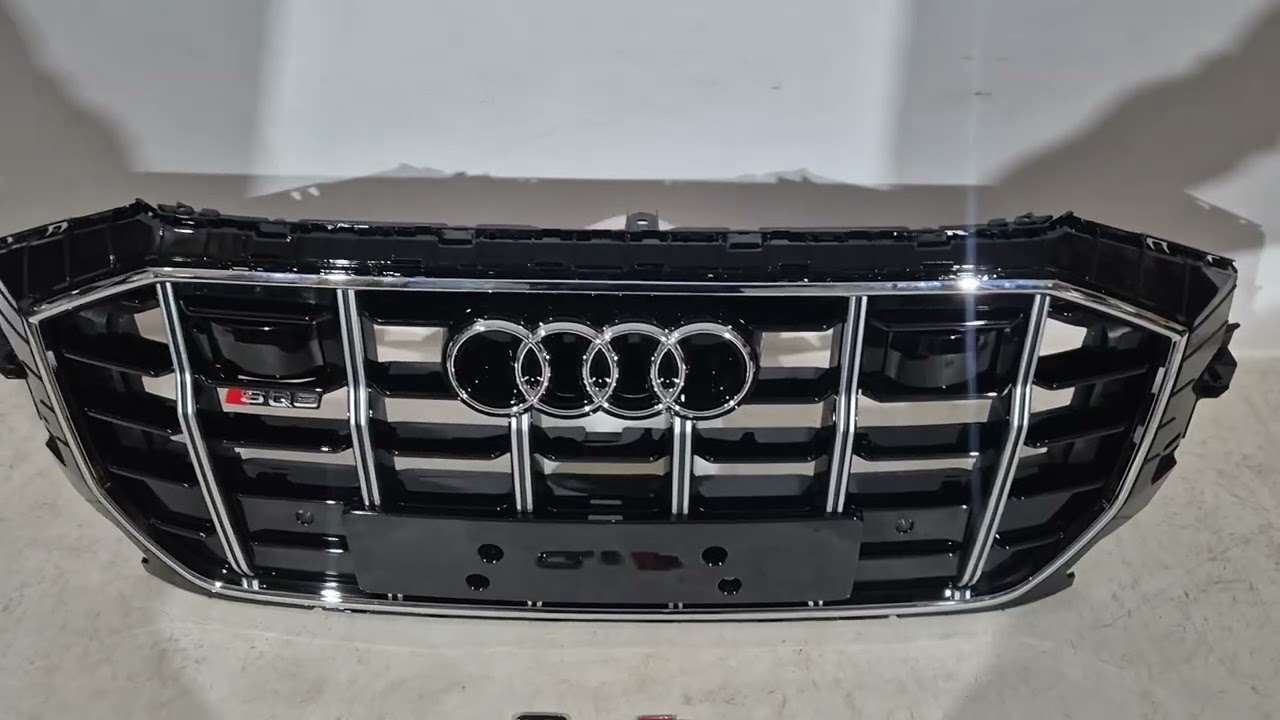 Передняя решетка SQ-Style (2018-2023, черная с хромом) Video 1