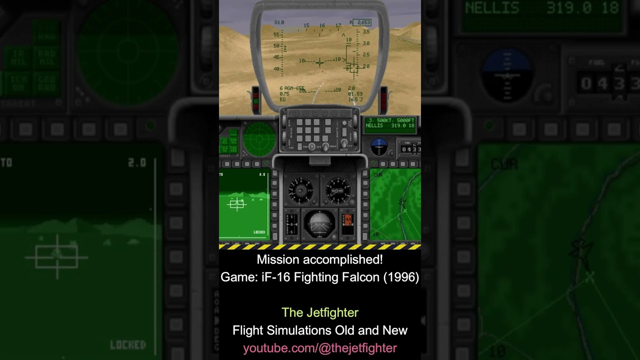 F16 Fighting Falcon - Mission Accomplished!