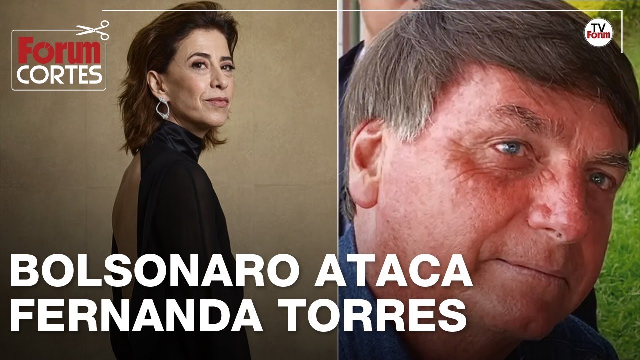 Às vésperas do Oscar, Bolsonaro rebate Fernanda Torres com mentira: "nunca persegui ninguém"
