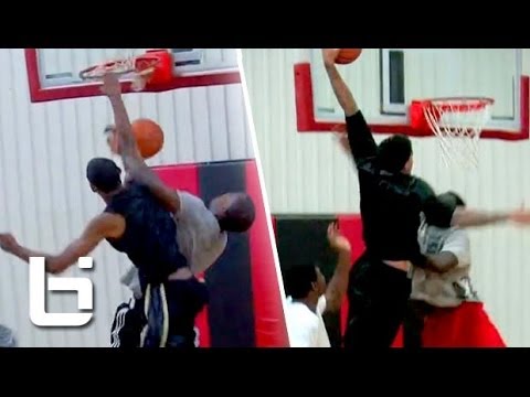 Aaron Rountree & Julian Gamble with MONSTER Poster Dunks at Garner Road Open Run