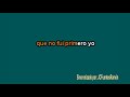Vicente Fernandez   Quien te pregunto   Karaoke