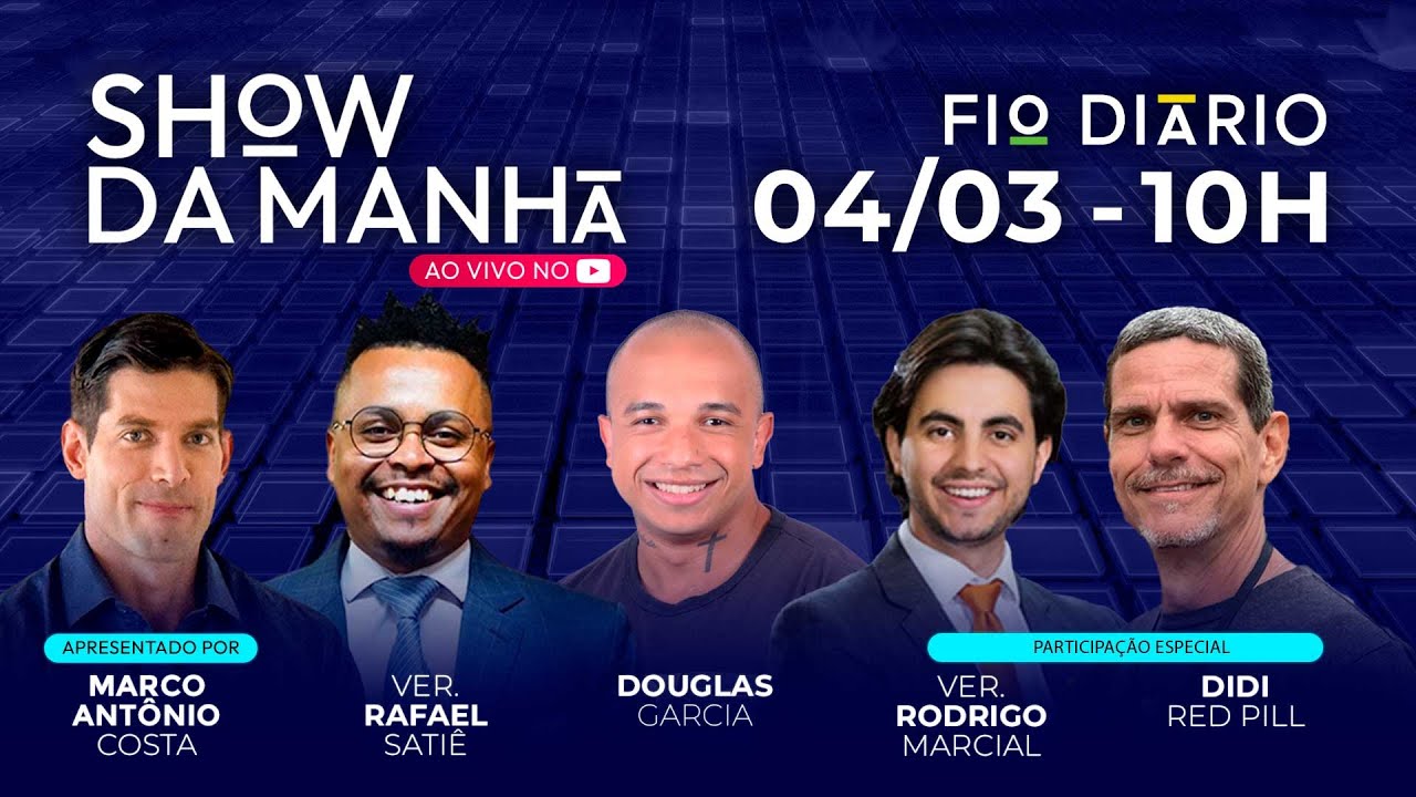 SHOW DA MANHÃ - BRASILEIRO RELATA ATAQUE IRANIANO EM ISRAEL - MAIS: BASTIDORES DA CRISE - 04/03/2026
