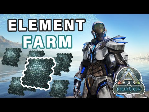 How to Farm Element on Fjordur ► Ark Fjordur