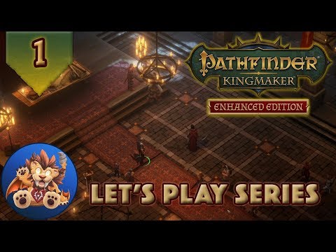 Pathfinder Kingmaker Enhanced Edition - Sorcerer Character Creation - Prologue Part 1 - EP1
